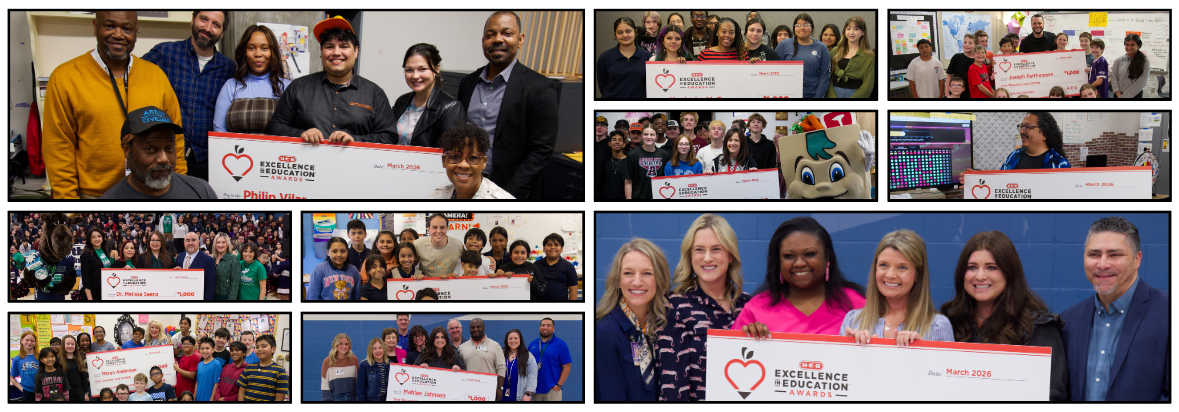 2026 Finalists - H-E-B Excellence in Education Awards
